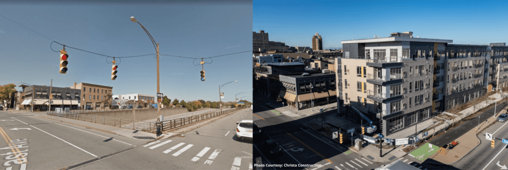 Reconnecting Communities - Rochester Inner Loop East Before and After